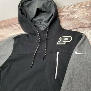 Nike Purdue Boilermakers Mens Size Xl Hooded Sweatshirt Hoodie
