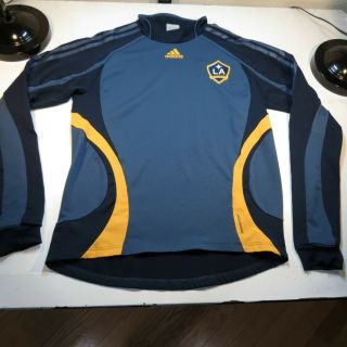Adidas Formotion Los Angeles La Galaxy Soccer Mls Sweatshirt Jersey Sz Mens L