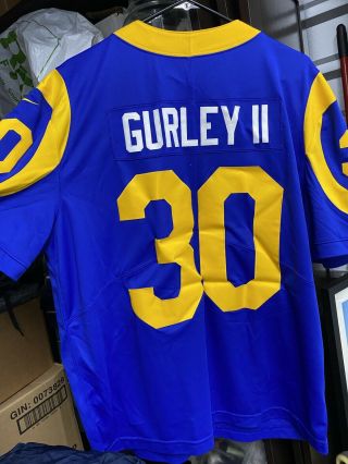 Authentic Todd Gurley Los Angeles Rams Nike Nfl Onfield Football Jersey Xl