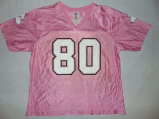 Cleveland Browns Kellen Winslow 80 Womens Pink Nfl Jersey Football Sz Large
