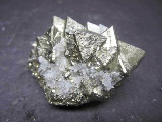 Octahedral Pyrite,  Huanzala Mine,  Peru 8