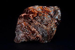Jh18781 White And Orange Sphalerite,  Horn Silver Mine,  Ut