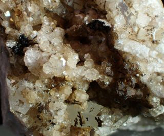 Prehnite Colorless Grossular Garnet Mineral Crystal Jeffrey Mine Asbestos Quebec