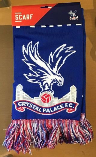 Crystal Palace Scarf Blue With Tags