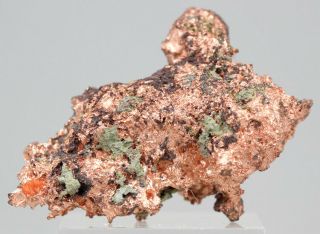 Native Copper Natural Crystal Cluster Mineral Specimen W/matrix Michigan