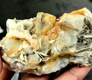 172 G Full Terminated Aquamarine Crystal Specimen From Skardu Pakistan
