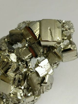 Gorgeous pyrite cluster specimen,  Peru 338 grams Fools gold 2