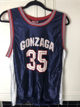 Nike Team Gonzaga 35 Jersey M (10/12) Ncaa Basketball