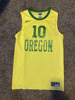 Oregon Ducks Nike Dri - Fit Basketball Jersey 10 Men 