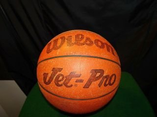 Vintage Wilson Jet Pro Leather Basketball B1213 Full Size