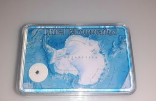 Specimen Meteorite Thiel Mountains Antarctica Historic