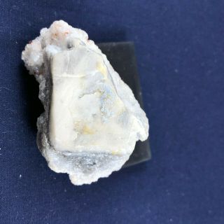 Vanadinite & on Matrix of Calcite Crystals - Chihuahua,  Mexico 3