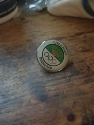 2008 Olympic Noc Pin Cote D 