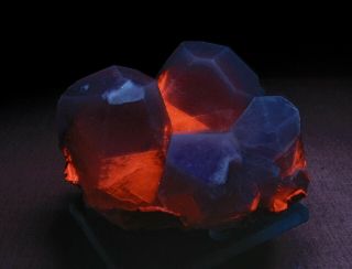 Bright Fluorescence Calcite From Leiping Mine Hunan,  China 2