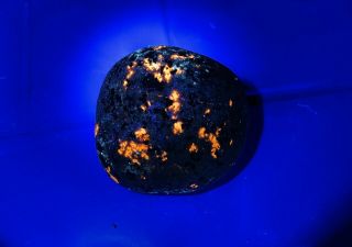 66g Yooperlite Uv Sodalite Fluorescent Pebble Crystal Mineral Rock Usa Edl0181