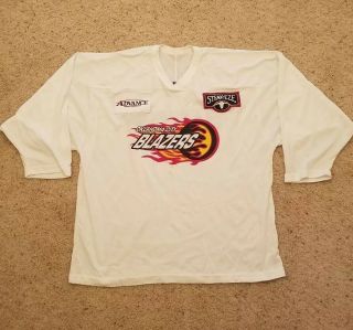 Oklahoma City Blazers Hockey Shirt Jersey Extra Large With Puck
