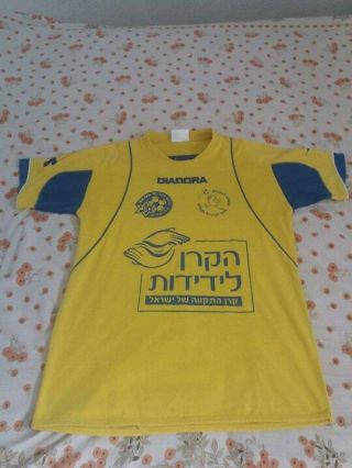 Maccabi Tel Aviv Israel Rare Official Soccer Shirt