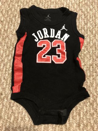 Michael Jordan 23 Nba Chicago Bulls Unisex Baby One Piece Sleeper 0 - 6 Months