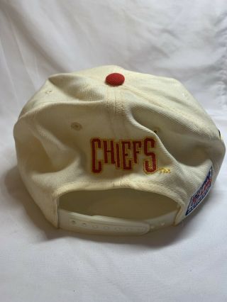 Vintage 90s Sports Specialties Kansas City Chiefs Shadow Snapback Hat Cap NFL 3