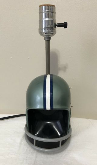 Vintage Dallas Cowboys Football Helmet Lamp 2