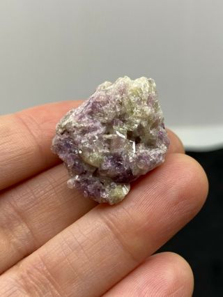 Lovely Rough Vesuvianite Crystal - Jeffrey Mine Canada - 21.  8 Grams - Estate Find