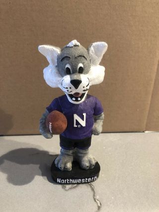 Northwestern University Season Ticket Holder Bobblehead No Box