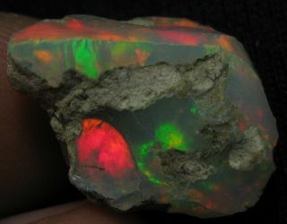 8 Ct. ,  17x13x10mm Rough Ethiopian Welo Opal