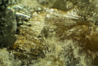 Schoonerite (type Locality) Palermo Mine,  N.  Groton Hampshire,  Micromount