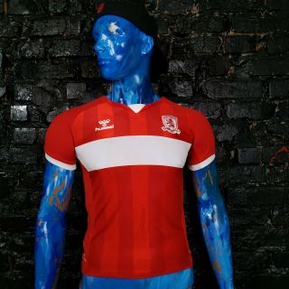 Middlesbrough Boro Jersey Home Shirt 2019 - 2020 Hummel Trikot Size Young L