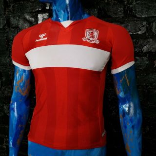 Middlesbrough Boro Jersey Home shirt 2019 - 2020 Hummel Trikot Size Young L 2