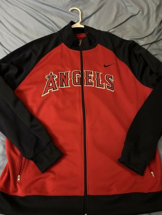 Los Angeles Angels Nike Zip Up Xxl