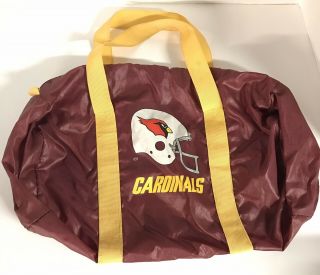 Vtg Nfl St Louis Cardinals Football Team Duffel Bag Vintage