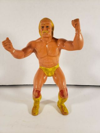 Vintage Wwf Hulk Hogan Titan Sports 1984 Ljn Wwe Wrestling Action Figure Toy