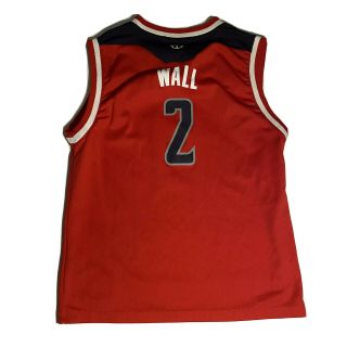 Adidas Washington Wizards John Wall Red Jersey Boys Youth Large L Basketball 2