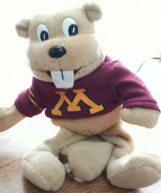 University Of Minnesota " Goldy Gopher " Plush Mascot