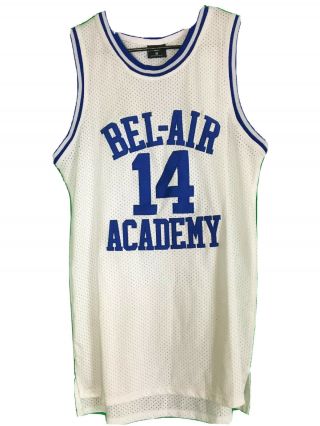 Will Smith Fresh Prince Of Bel - Air Academy Authentic Basketball Jersey
