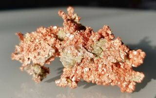 Natural Dendric Copper Crystals From Santa Rita,  Mexico 2