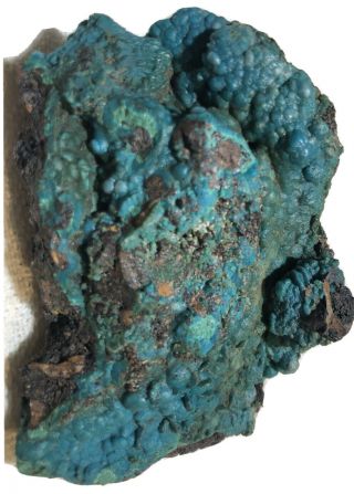- Blue Azurite Ps.  Chrysocolla Crystals,  Mine D.  R.  Congo What A Find