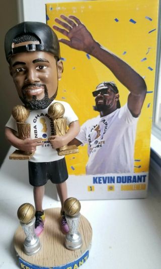 Kevin Durant Bobblehead 2017 - 18 Golden State Warriors Championship