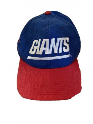 York Giants Authentic Pro Line The Pro Nfl Snapback Embroidered Hat Vintage
