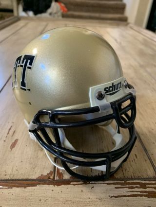 Pitt Panthers NCAA Schutt MINI Football Helmet Pittsburgh 2