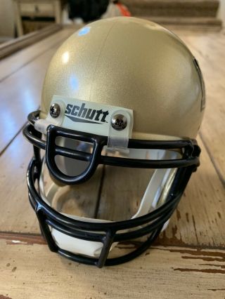 Pitt Panthers NCAA Schutt MINI Football Helmet Pittsburgh 3
