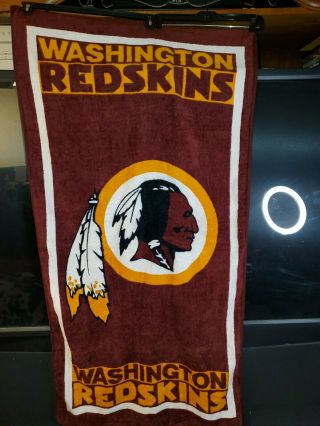 Washington Redskins Beach Towel.  56x29