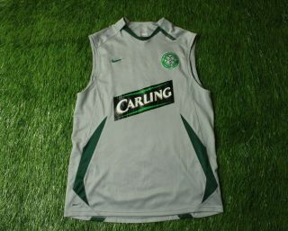 Celtic Scotland 2007 - 2008 Rare Football Vest Shirt Jersey Training Nike