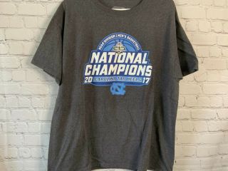 North Carolina Tar Heels 2017 National Champions T Shirt Size Large