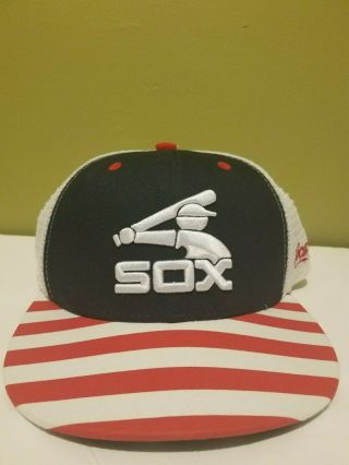 Chicago White Sox X Coca - Cola Red White Blue Hat Snapback