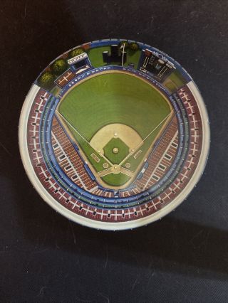 Mets Shea Stadium Stadia Musical Tin.  Plays “take Me Out To The Ball Game”