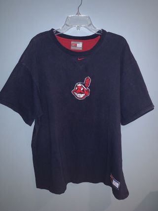 Vintage Nike Cleveland Indians Chief Wahoo T - Shirt Men’s Xl (offers Encouraged)