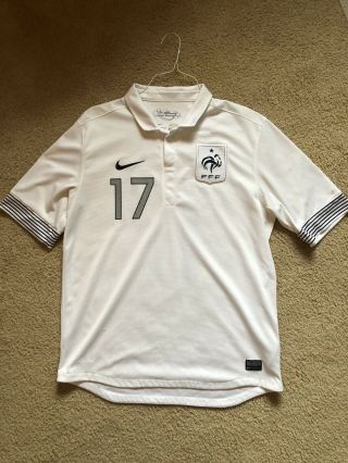 Rare Nike France Soccer Jersey Adult L M’vila World Cup Away Football Shirt
