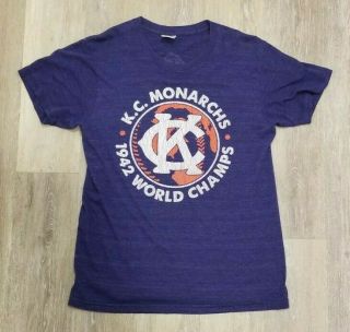 Charlie Hustle Kansas City Monarchs Shirt Negro Leagues Baseball Museum Royals
